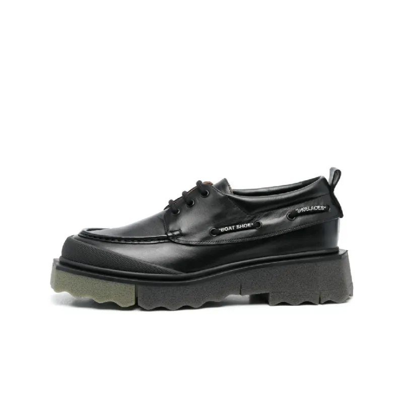 OFF WHITE Derby Shoes Men's Black-0