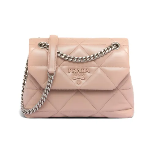 PRADA Spectrum Nappa Leather Crossbody Bag Shoulder Bag Women's Light Pink