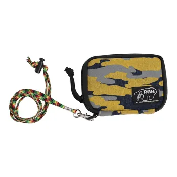 Rough Enough Canvas Canvas Bag Wallet Card Holder Coin Purse Regular Unisex Yellow Blue Camouflage