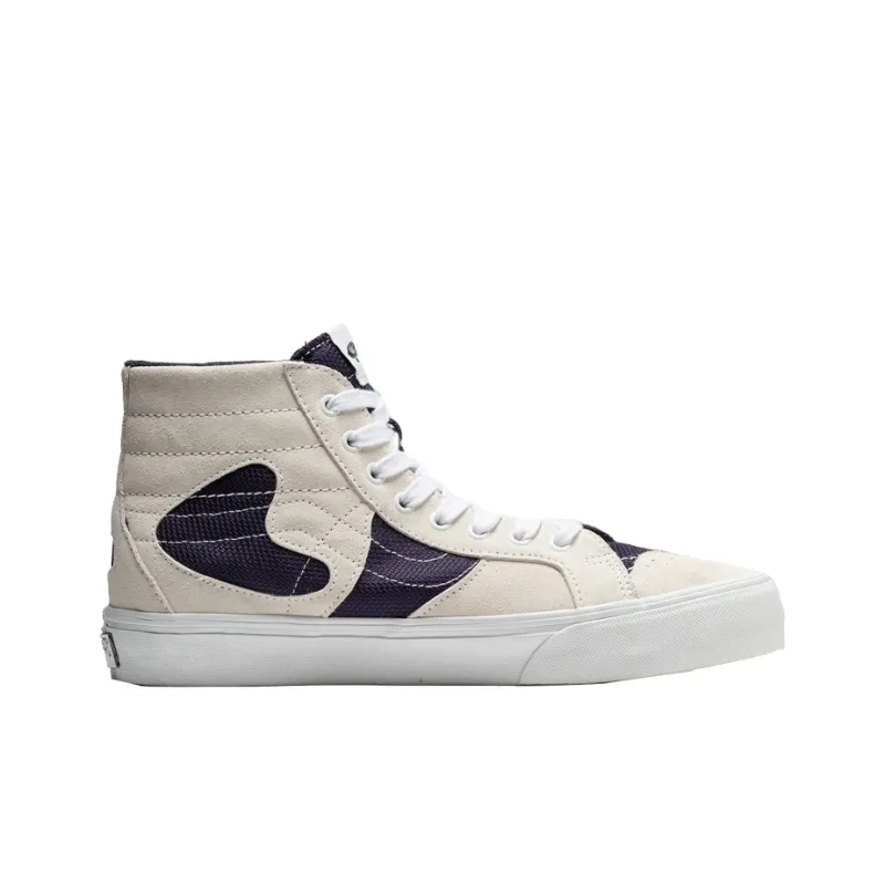 Sk8 Vans Hi Wp VR3 Lx 'Patchwork White Navy'-1