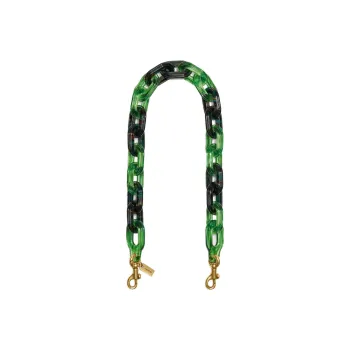 COACH Straps Recycled Resin Short Chain Bag Accessory Bag Strap Women's Green Gradient