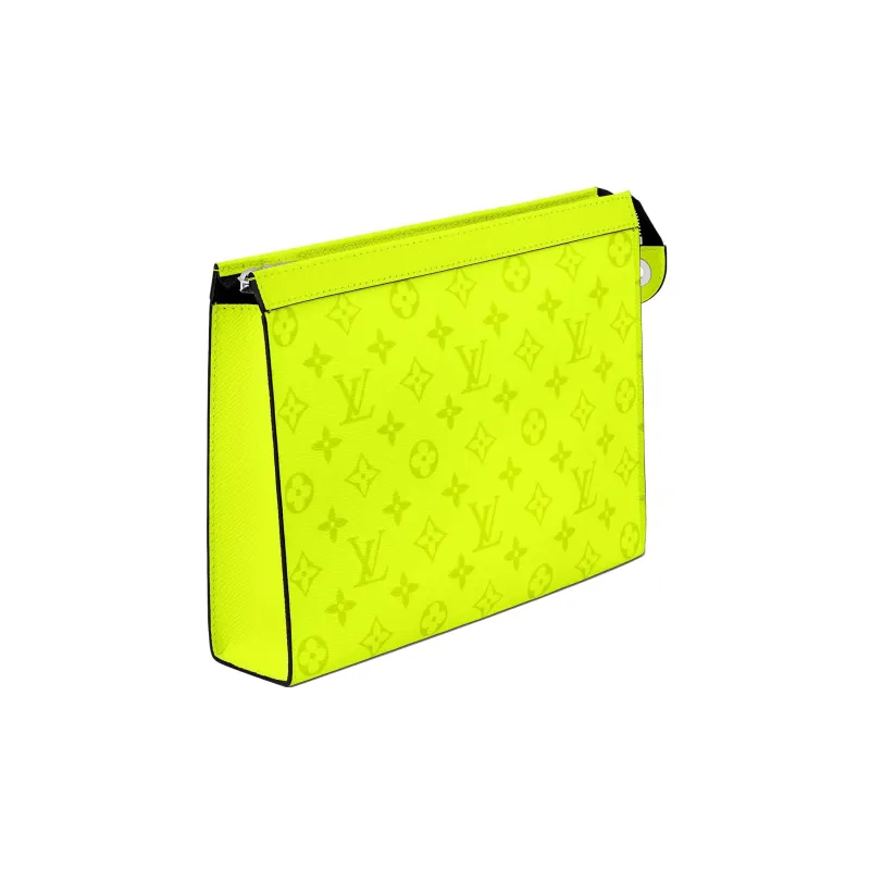 LOUIS VUITTON Pochette Voyage Neon Yellow-2