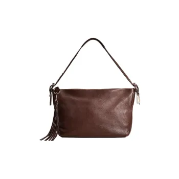 COACH Leather Tote Bag, Shopping Bag, Shoulder Bag, Handbag Tubas Women's Peachwood Heart Color