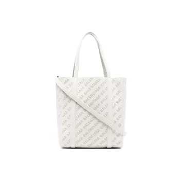 Balenciaga Everyday Leather Shoulder Bag, Crossbody Bag, Handbag Women's White