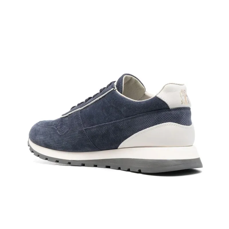Brunello Cucinelli Slip Resistant Thermal Sports Casual Shoes Men's Blue-3