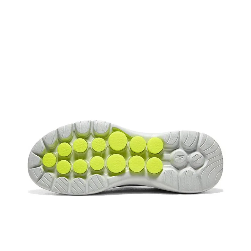 Skechers Go Walk 6 'Grey Yellow'-4