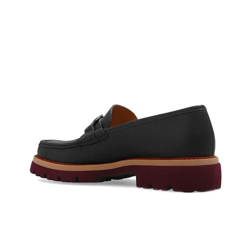 FERRAGAMO Bleecker Loafers Men's Marine Blue-2