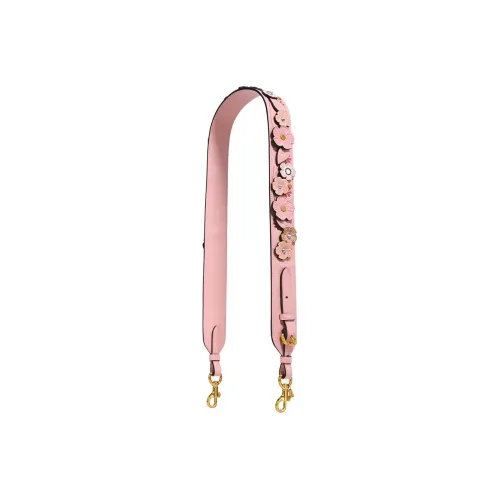 COACH Straps Leather Shoulder Strap Bag Straps Women's Pink