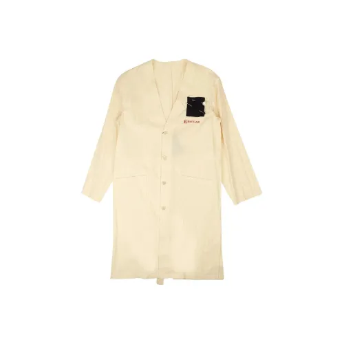 RAF SIMONS Coats Women's Off White