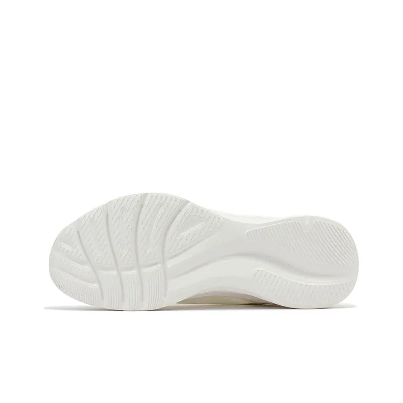 361° Shock Absorbers With Slip Resistant And Abrasion Resistant Properties Low Top Running Shoes Women's White Green-3