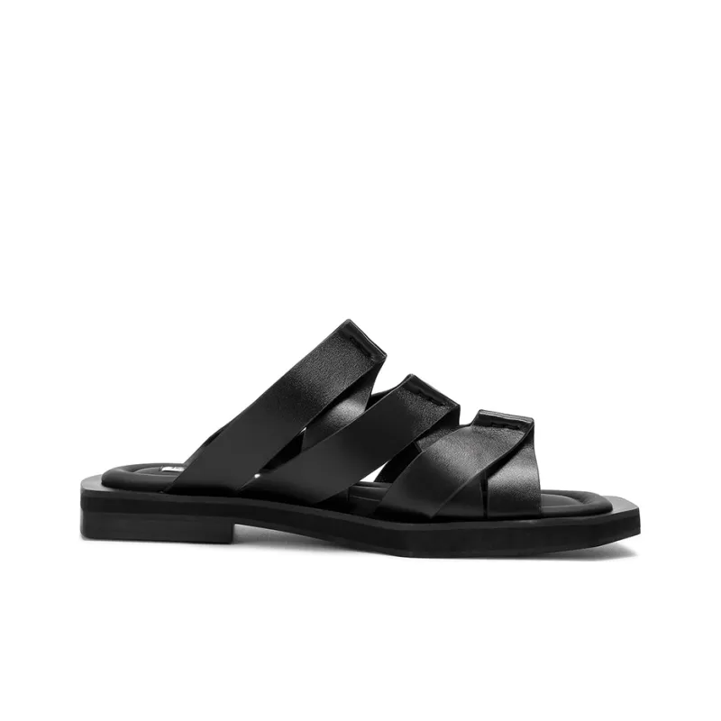 Lost In Echo Slide Slippers Women's Black-1