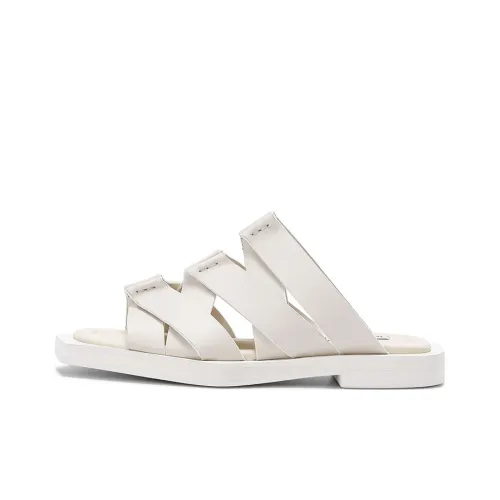 Join Our Newsletter Slide Slippers Women's White