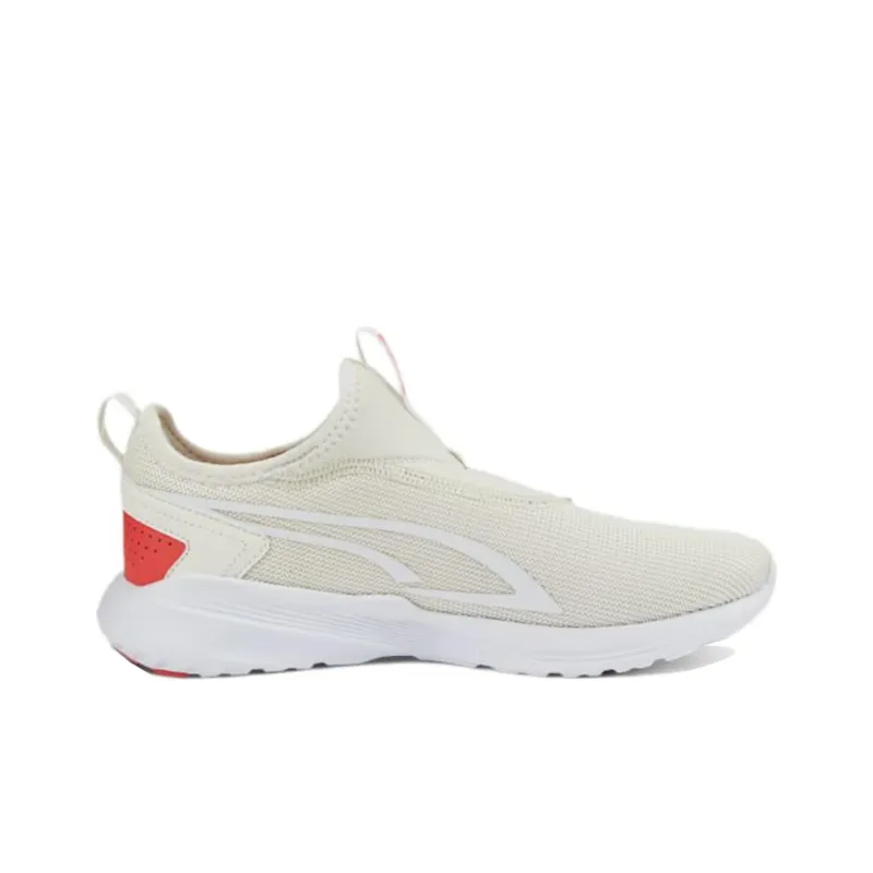 PUMA All-Day Active Slipon Cushioning Anti-Slip And Wear-Resistant Low-Top Sports Casual Shoes Unisex Red White-1