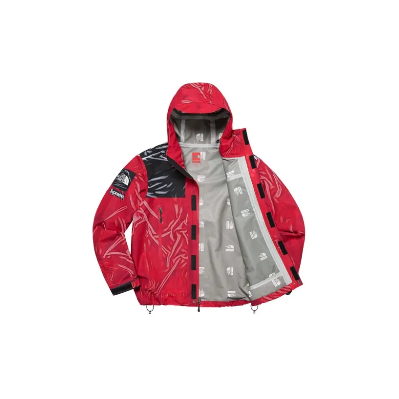 Supreme The North Face Printed Taped Seam Shell Trompe L'oeil Jacket-6