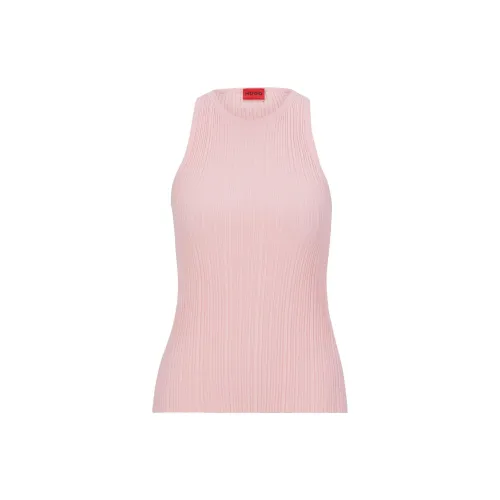 HUGO BOSS Tank Tops Women's Light Pink