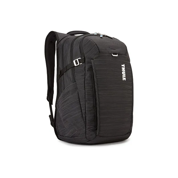 THULE Nylon Fabric Laptop Backpack Medium Size Unisex Black Blue-7
