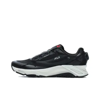 FILA BOA LYNX 1+ Anti Slip Wear Resistant Low Top Casual Running Shoes Men's Black