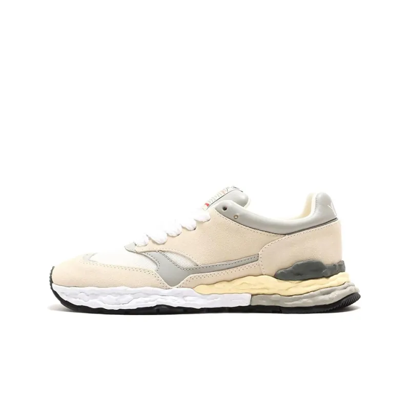 MIHARA YASUHIRO George Leather Low White Cream-0