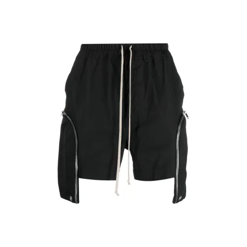 RICK OWENS Casual Shorts Men Black