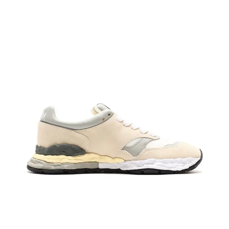 MIHARA YASUHIRO George Leather Low White Cream-1
