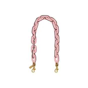 COACH Smooth Leather Bag Accessory Bag Strap Women's Pink