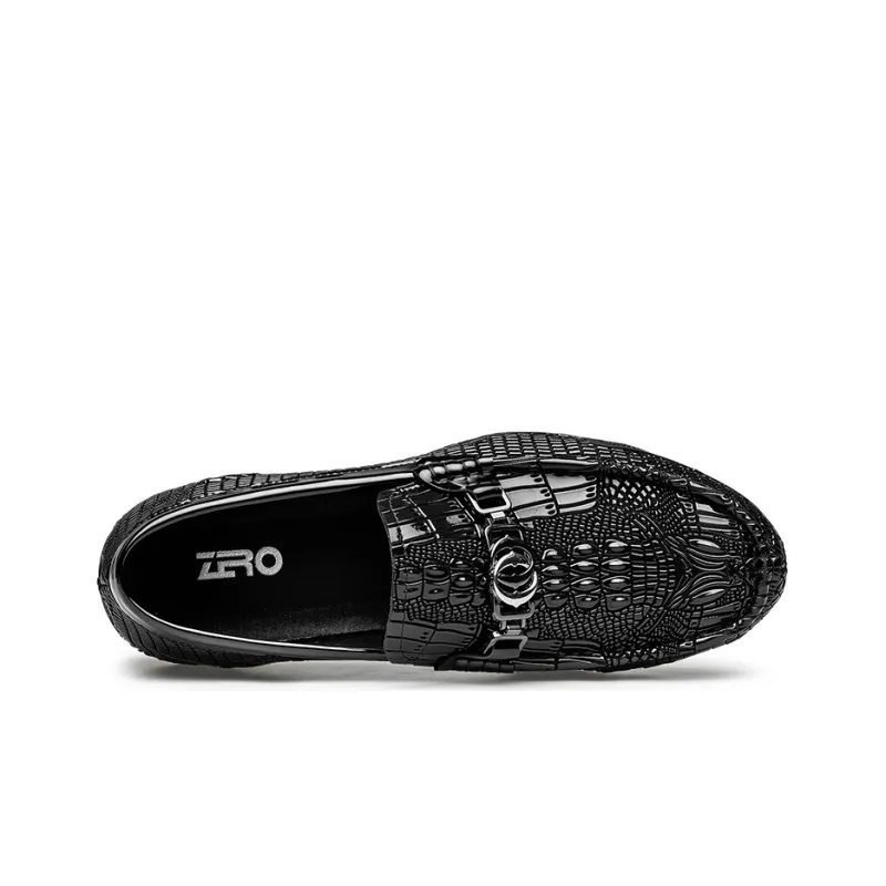 ZRO Men's Casual Shoes Men Low Top Black Gray/Black/Black Red-5