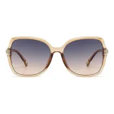 Transparent Tea Brown Frame with Blue Tea Brown Lens (TY0043-3)