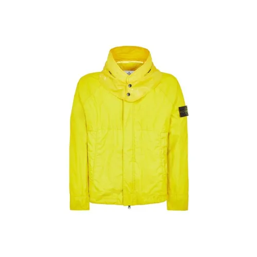 STONE ISLAND MEMBRANA 3L TC Jackets Men Yellow