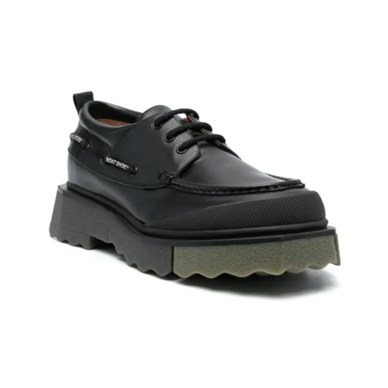 OFF WHITE Derby Shoes Men's Black-2