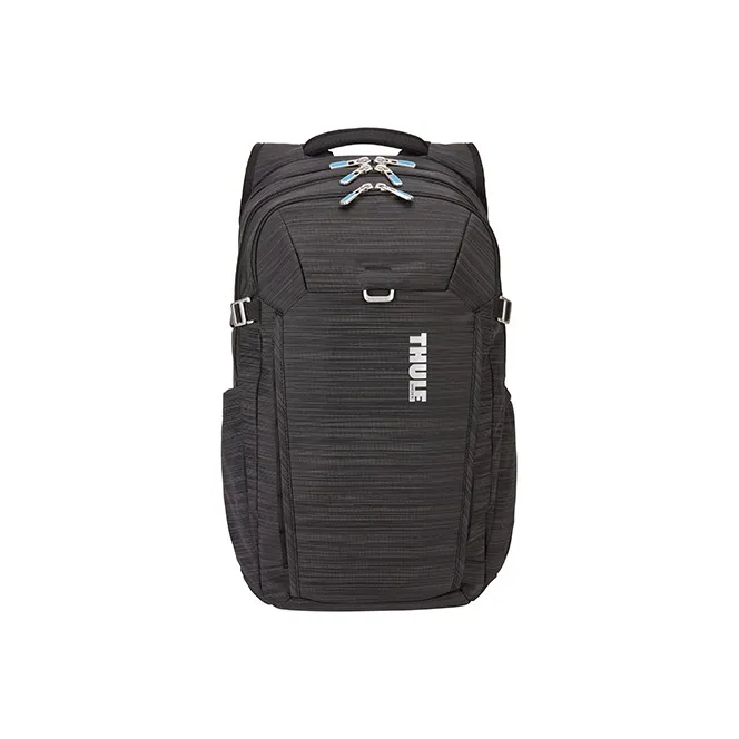 THULE Nylon Fabric Laptop Backpack Medium Size Unisex Black Blue-6