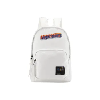 DRACONITE Nylon Polyester Backpack Laptop Bag Regular Unisex White