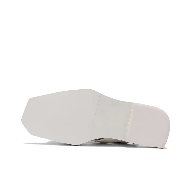 Lost In Echo Slide Slippers Women's White-4