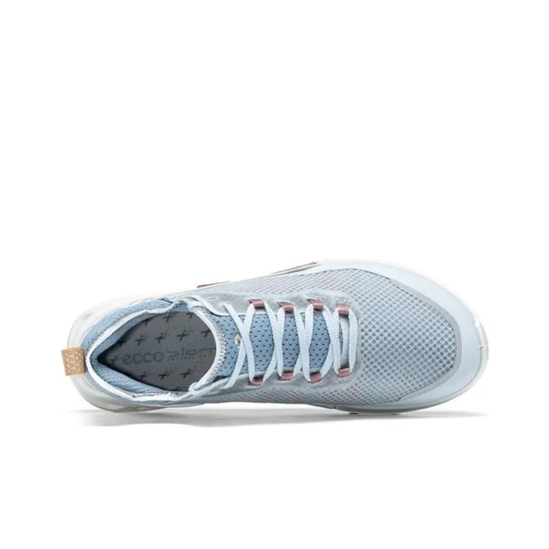 Ecco Step 2.1 Series Low Top Sports Casual Shoes Women's Sky Blue-2