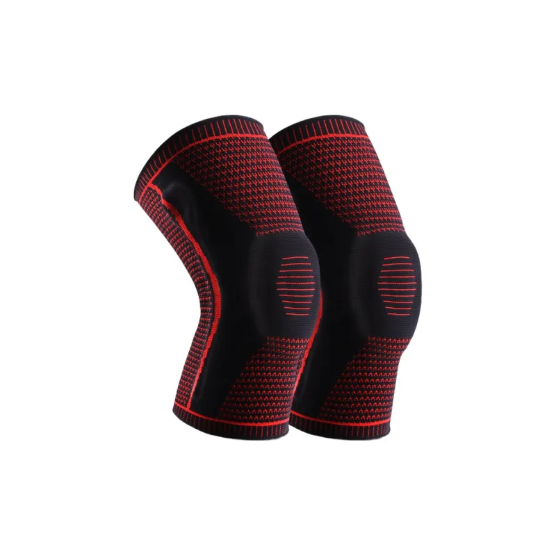 TMT Running Mountaineering Cycling Basketball Fitness Unisex Nylon Elastane Silicone Knee Pads-6