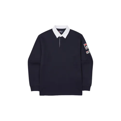 FILA Polo Shirts Unisex Blue