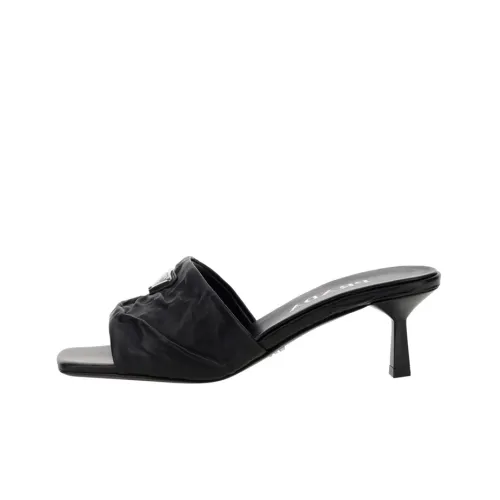 PRADA Slide Slippers Women's Black