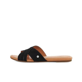 UGG Rubber Sole Slide Slippers Women's Black