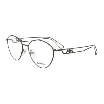 Balenciaga Eyeglass Frames Unisex Silver