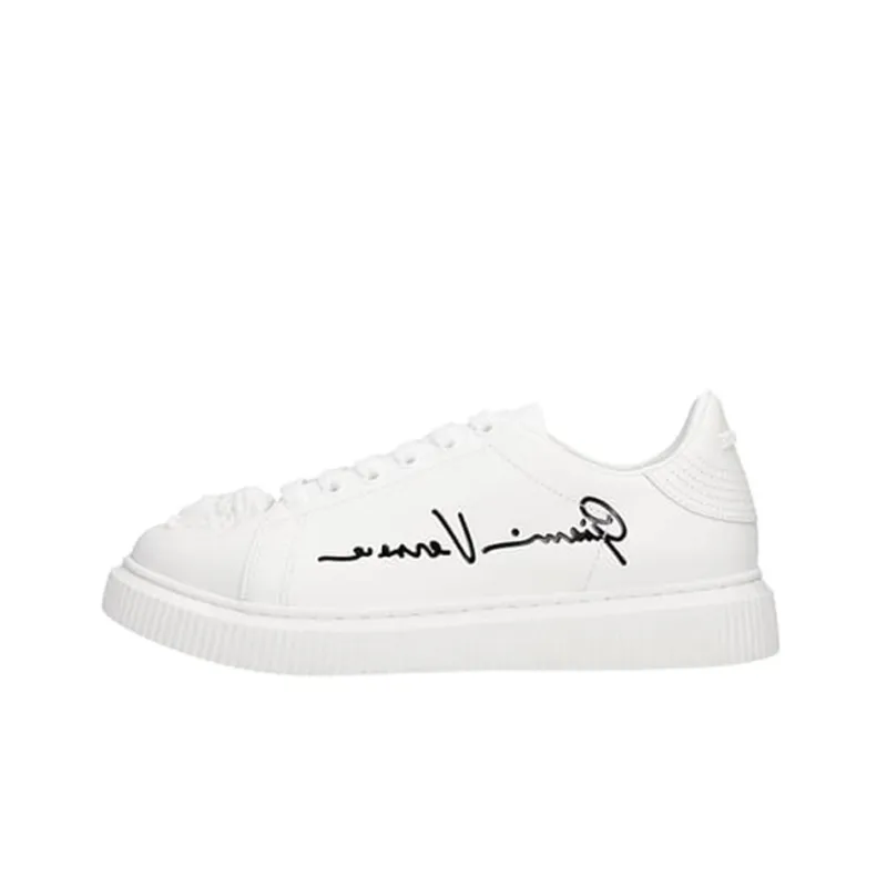 VERSACE Medusa Low 'Gianni VERSACE Signature Print - White'-0