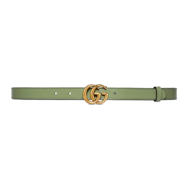 GUCCI Gg Marmont Reversible Thin Belt-1