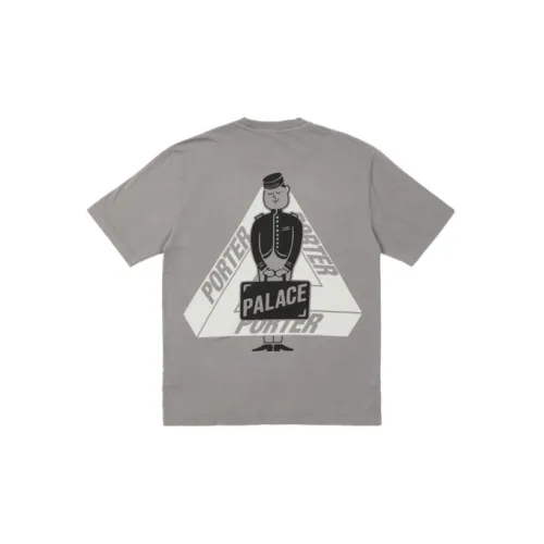 Porter PALACE X PORTER T-Shirts Unisex Gray