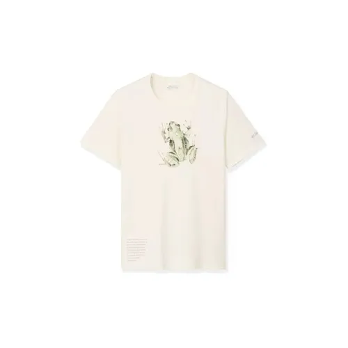 Columbia T-Shirts Unisex Off White