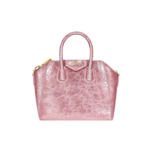 GIVENCHY Antigona Lambskin Shoulder Bag Crossbody Bag Handbag Mini Women's Pink