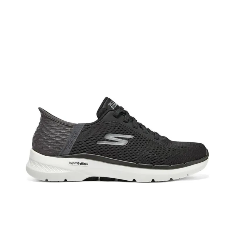 Skechers Go Walk 6 Slip Ins 'Black'-1