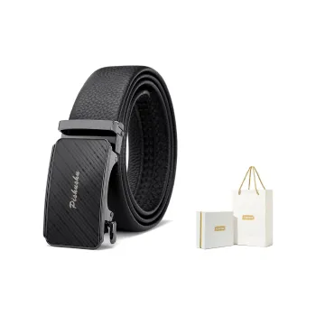 PISHUSHU Leather Belts Men