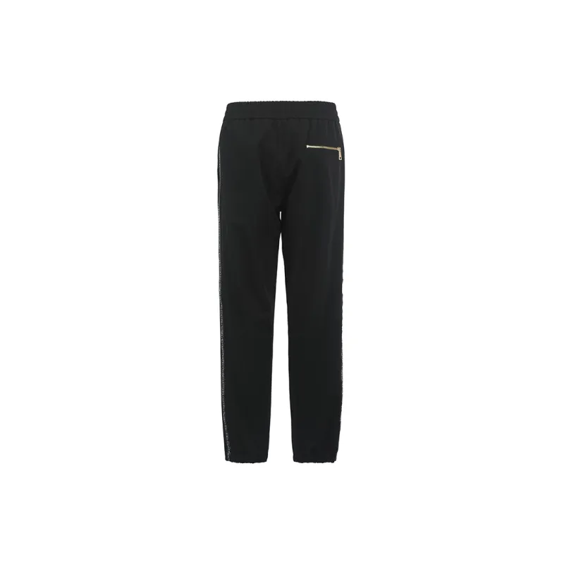 VERSACE JEANS COUTURE Knitted Sweatpants Men Black-1