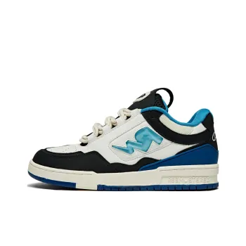 REEMUSTERED Jelly Logo Durable Breathable Low Top Skateboard Shoes Unisex Black Blue New Version