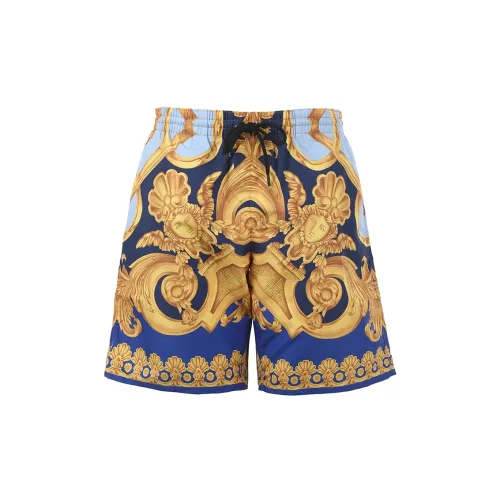 VERSACE Casual Shorts Men Blue