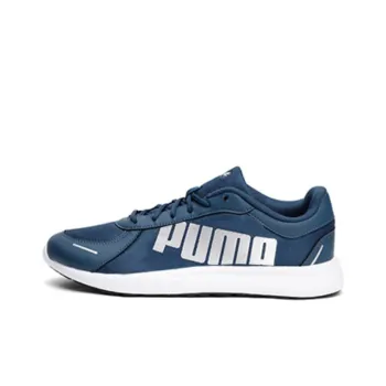 PUMA Jaunt Cushioning Anti-Slip And Wear-Resistant Low-Top Running Shoes Men's Blue White