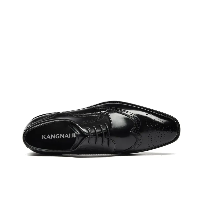 KANGNAI Dress Shoes Men's Black-2